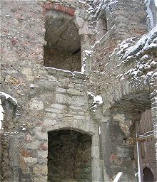 Treppenhaus und Eingang